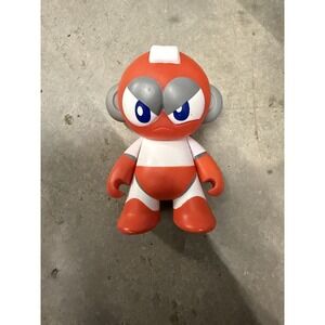 Kidrobot Capcom Mega Man Crash Man Vinyl Figure Red Robot Collectible